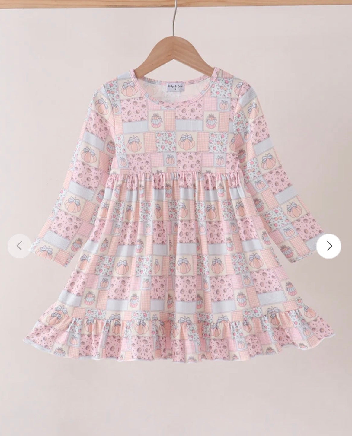 Pink Pumpkin Dress