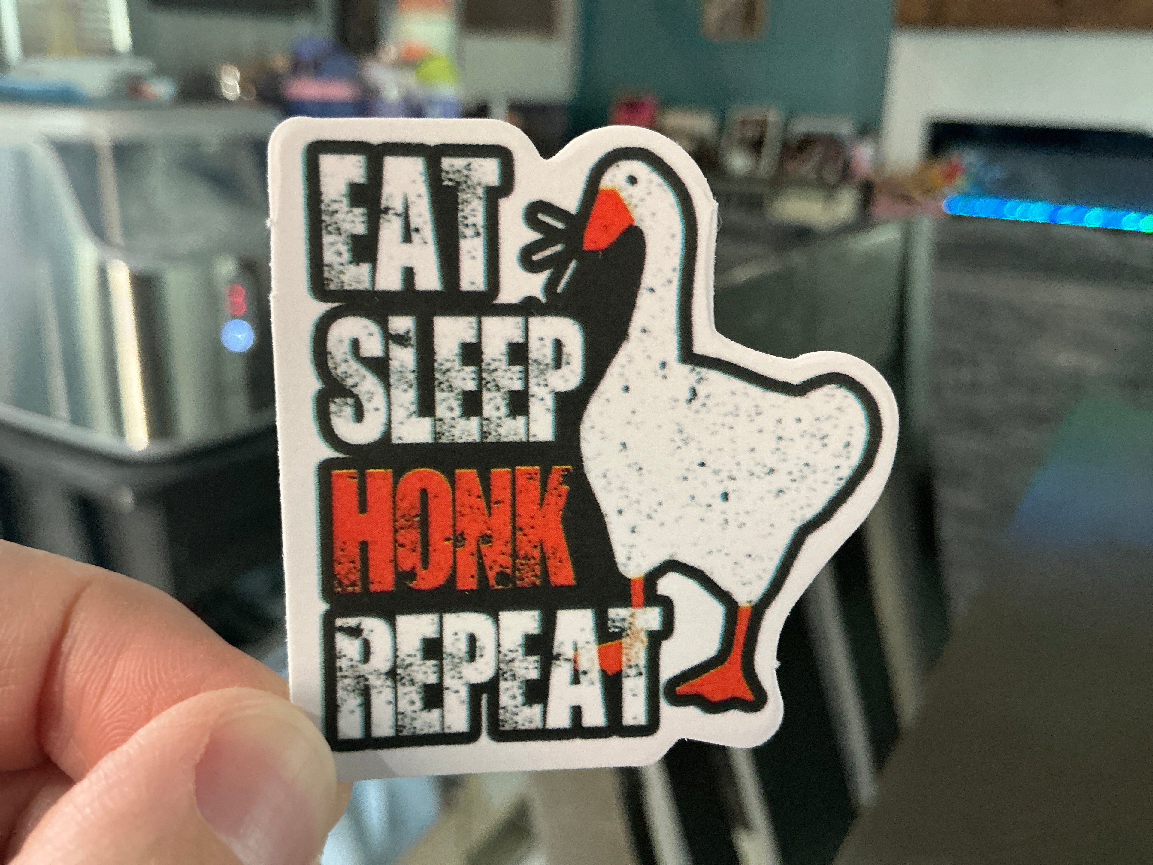 Goose Water bottle Stickers