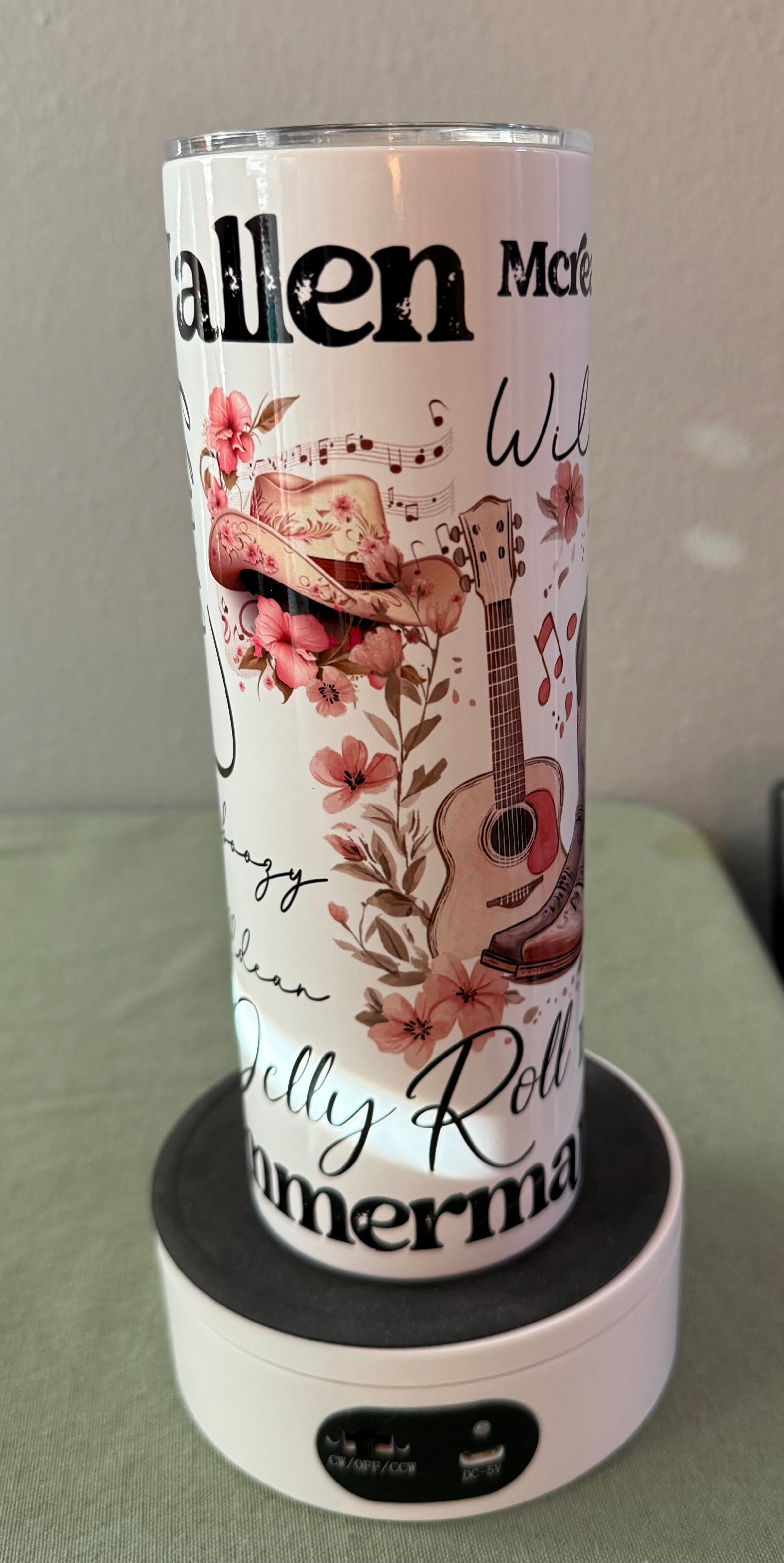 Country Singers Tumbler