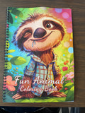 Cute Fun Animal Coloring Book
