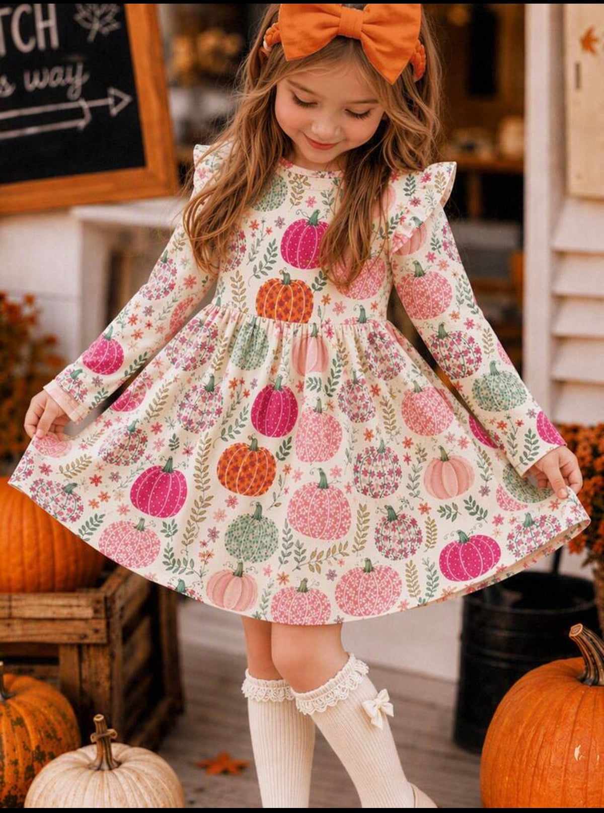Cute Pumpkin Dress