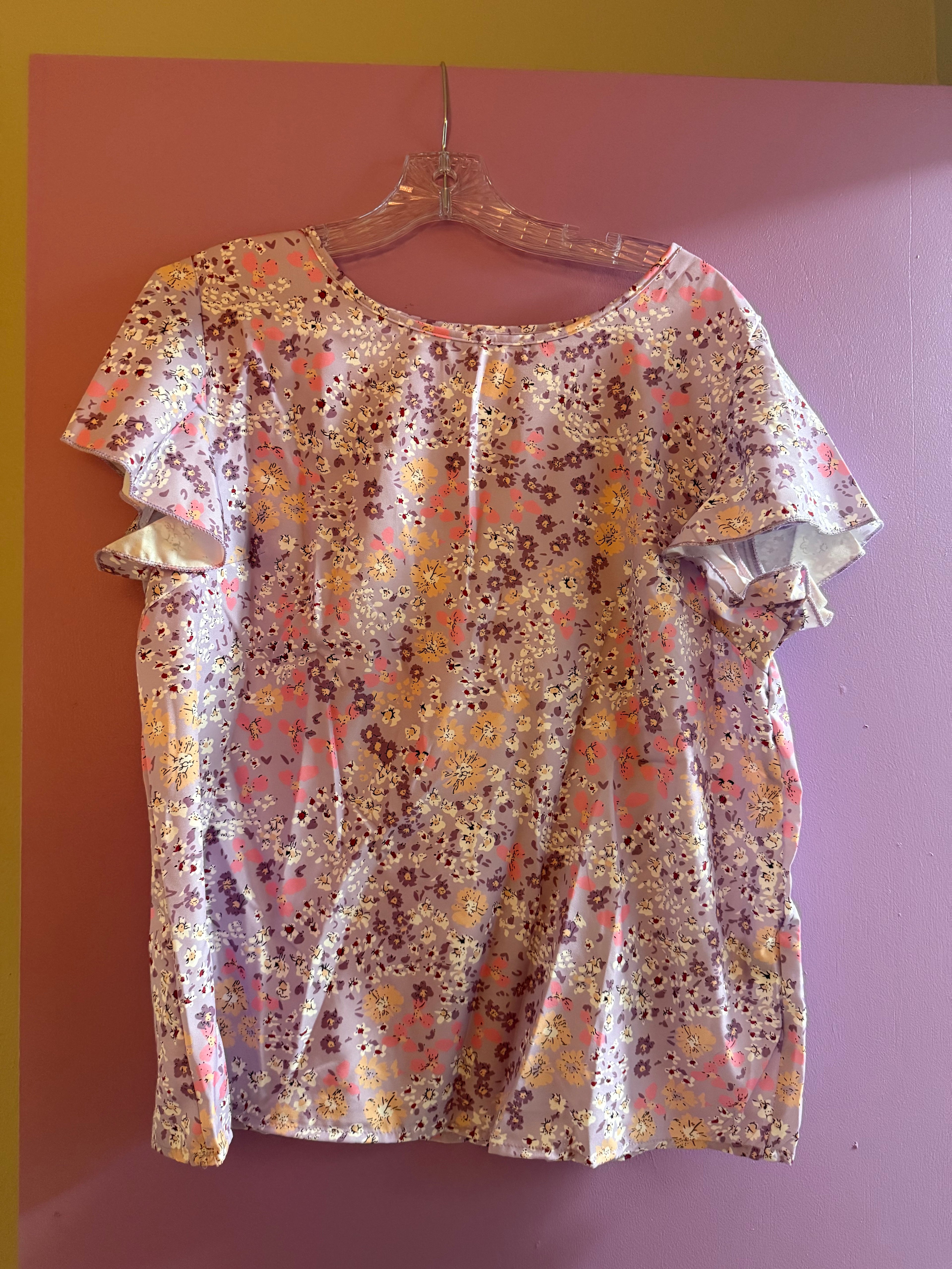 Floral Print Top