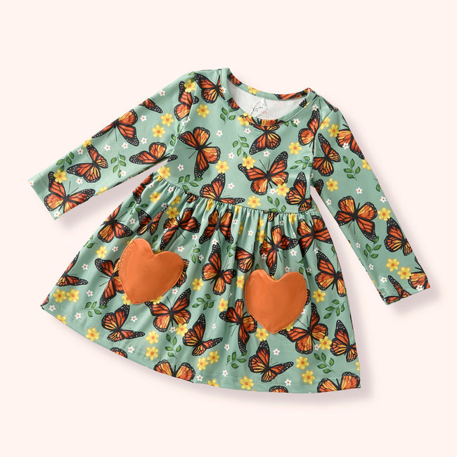 Monarch Meadow- Dress
