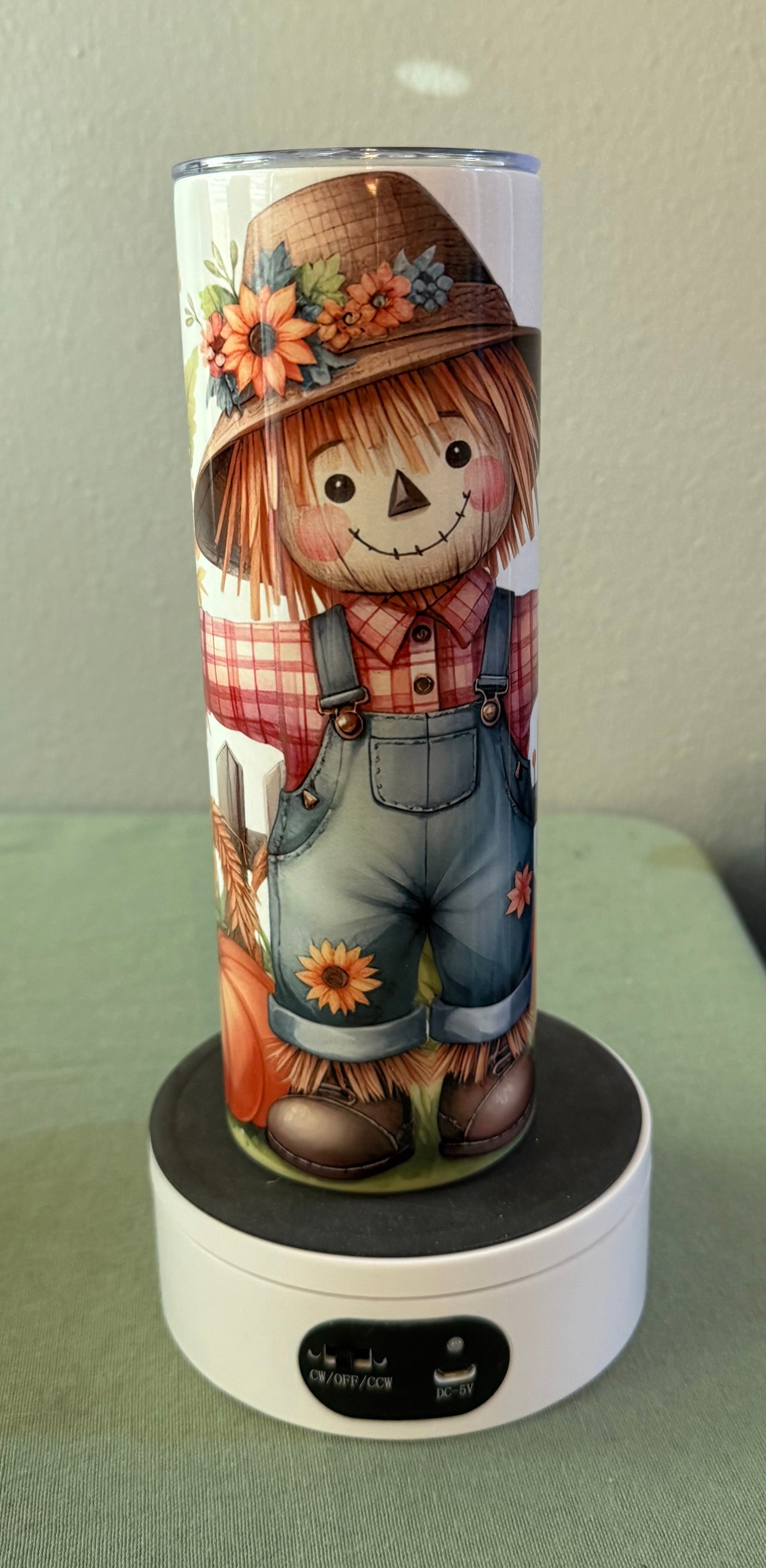 Scare Crow 20 Oz Tumbler