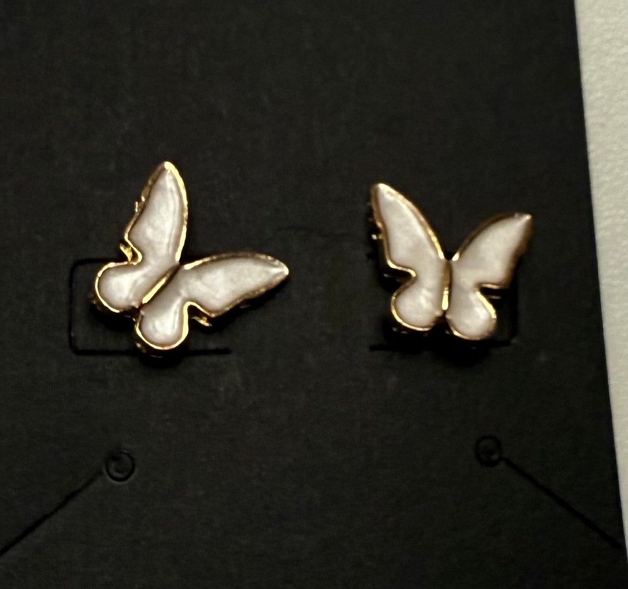 Stud Butterfly Earrings
