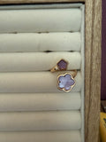 Purple Flower Ring