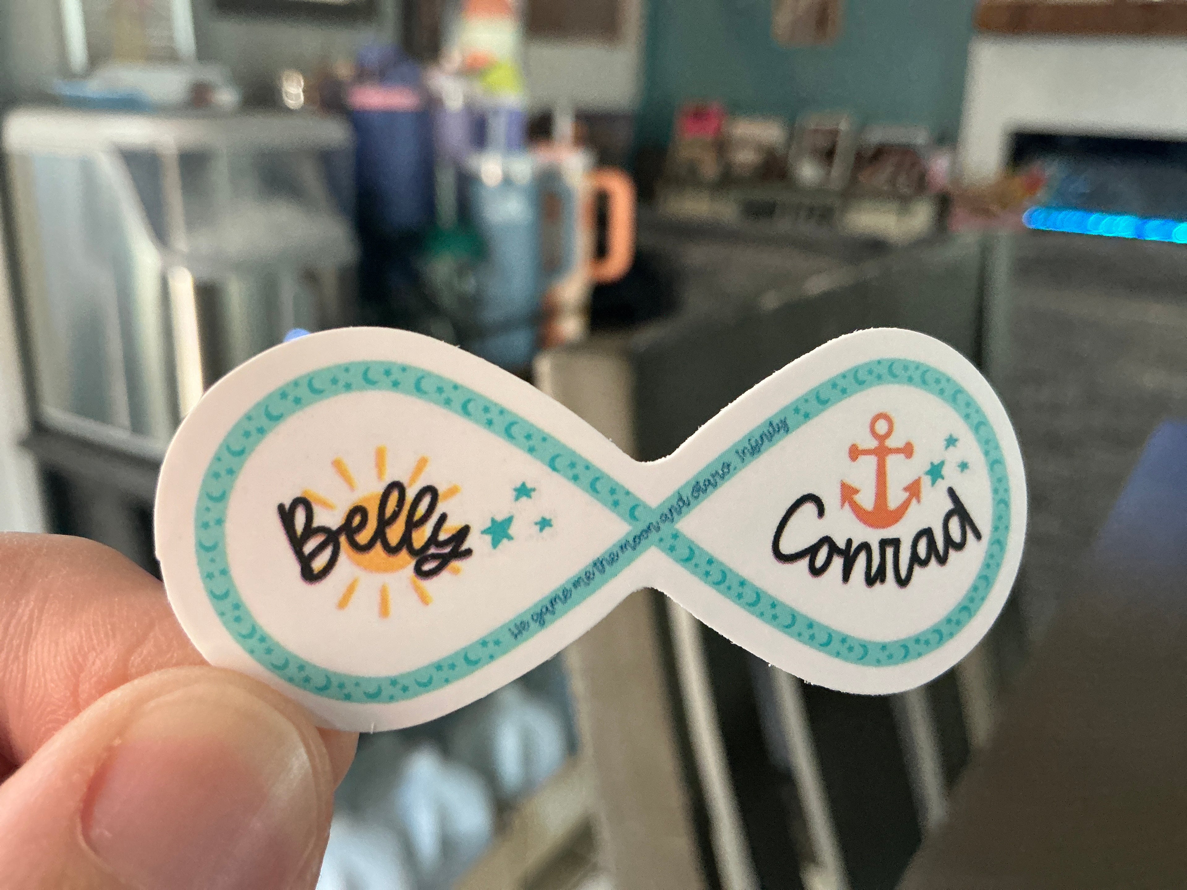 Water bottle stickers- Summer I turned pretty