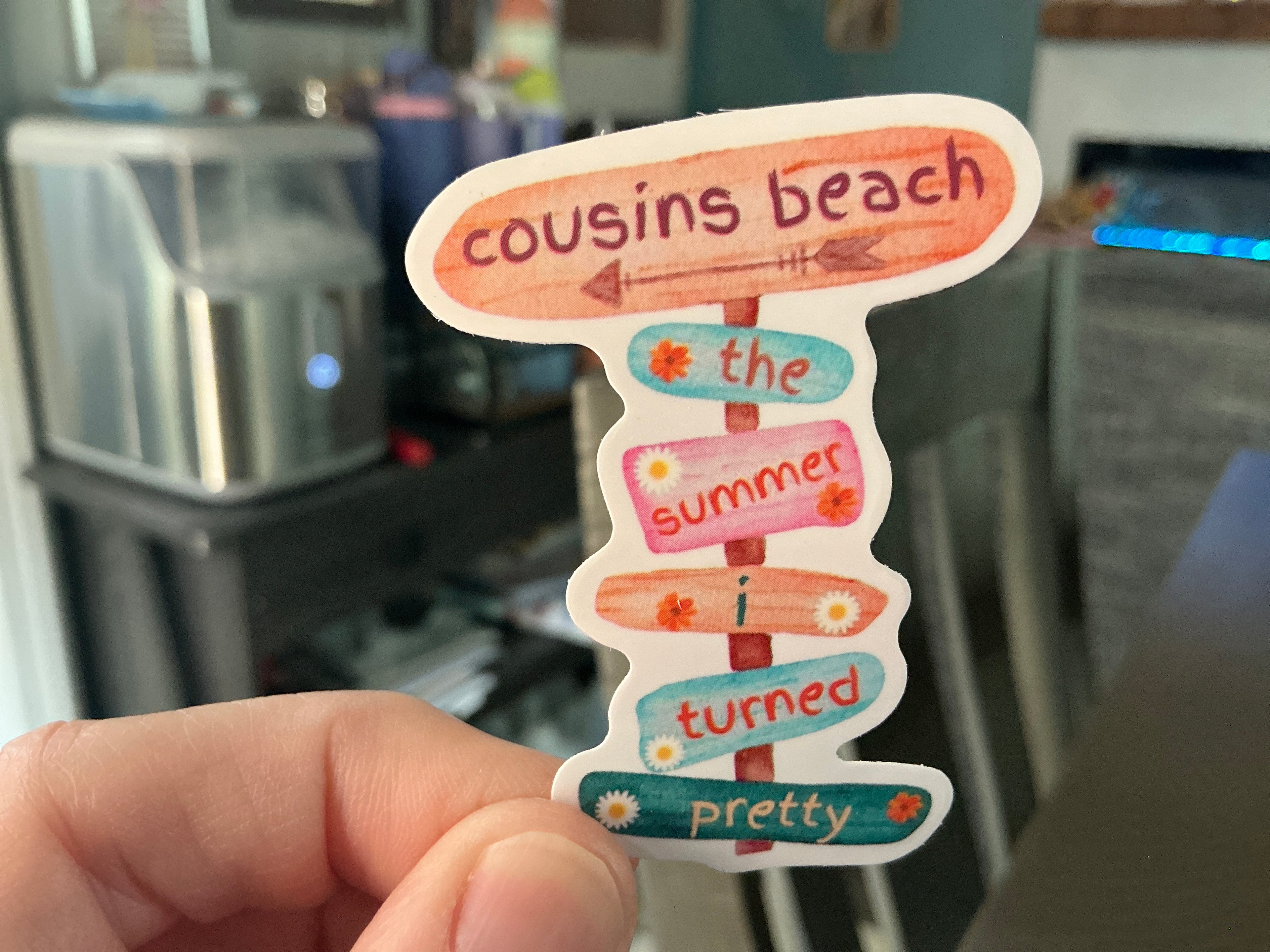 Water bottle stickers- Summer I turned pretty