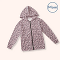 Pink Prowl- Mom Zip Hoodie
