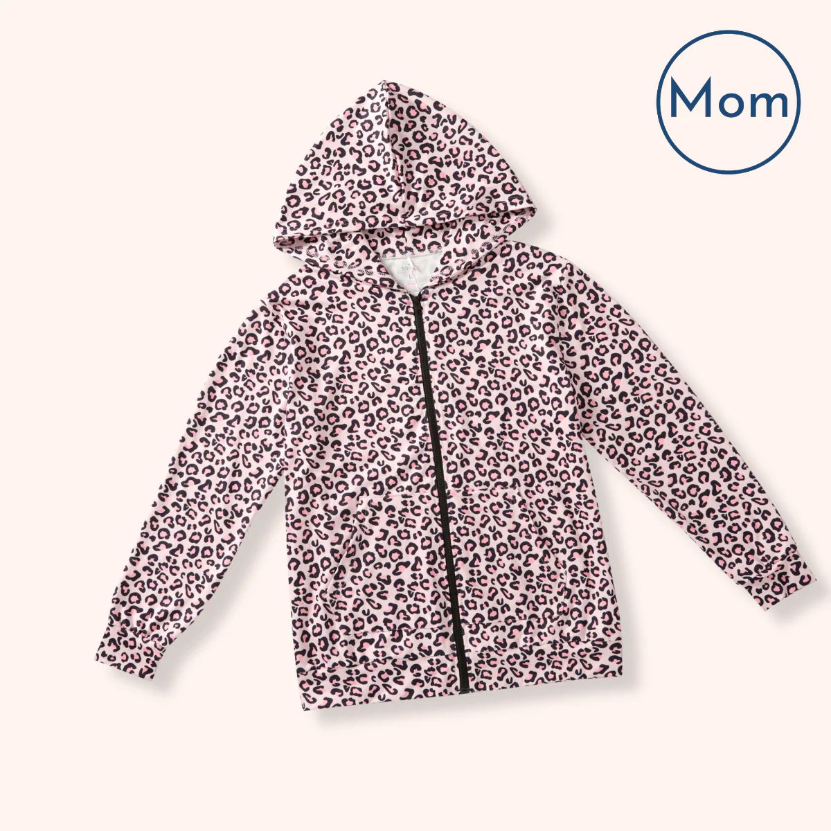 Pink Prowl- Mom Zip Hoodie