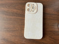 iPhone 16 Pro Case- tan with flowers