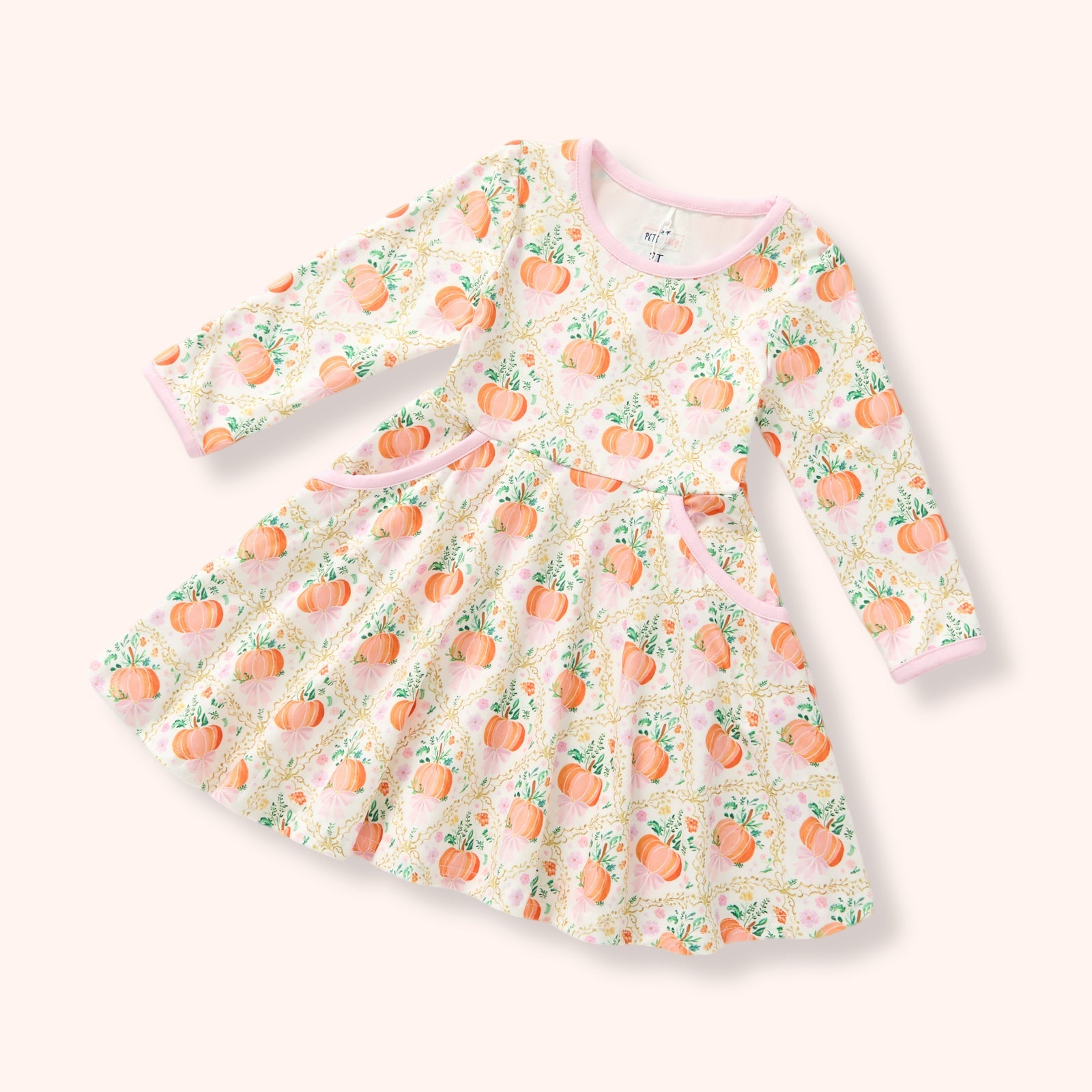 Pretty Pumpkins Girl Dress