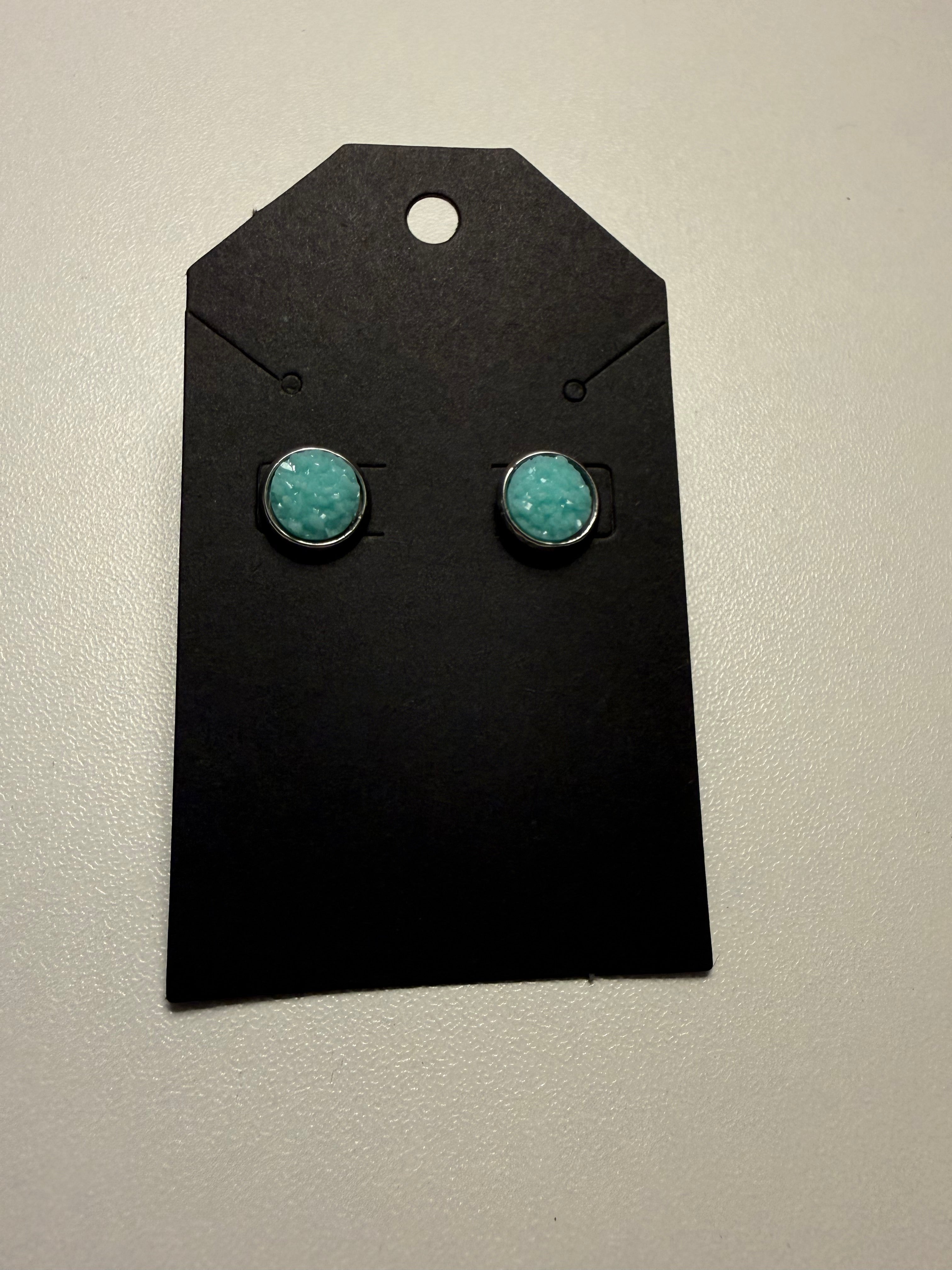 Druzy Earring Studs