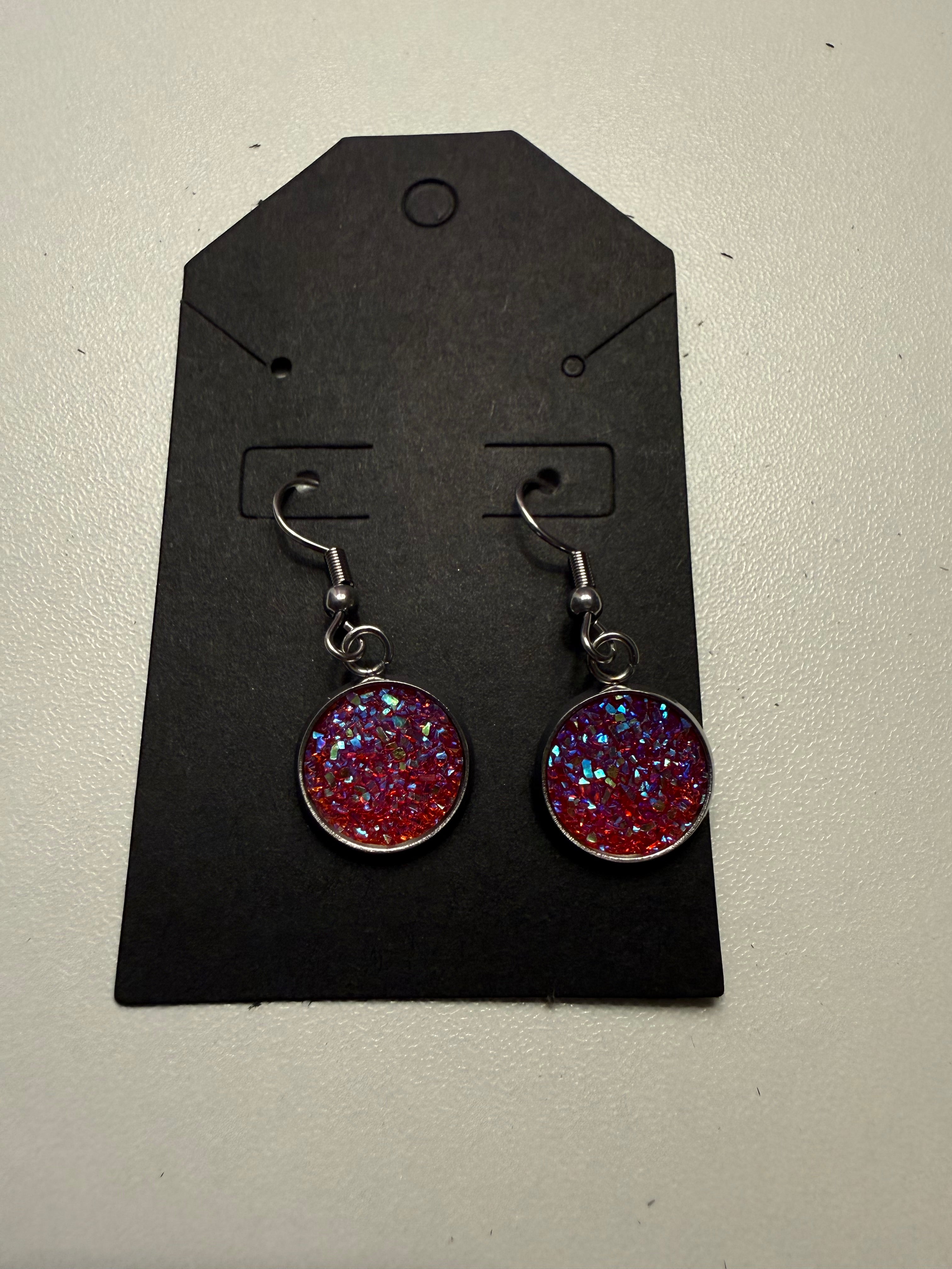 Druzy Dangle Earrings