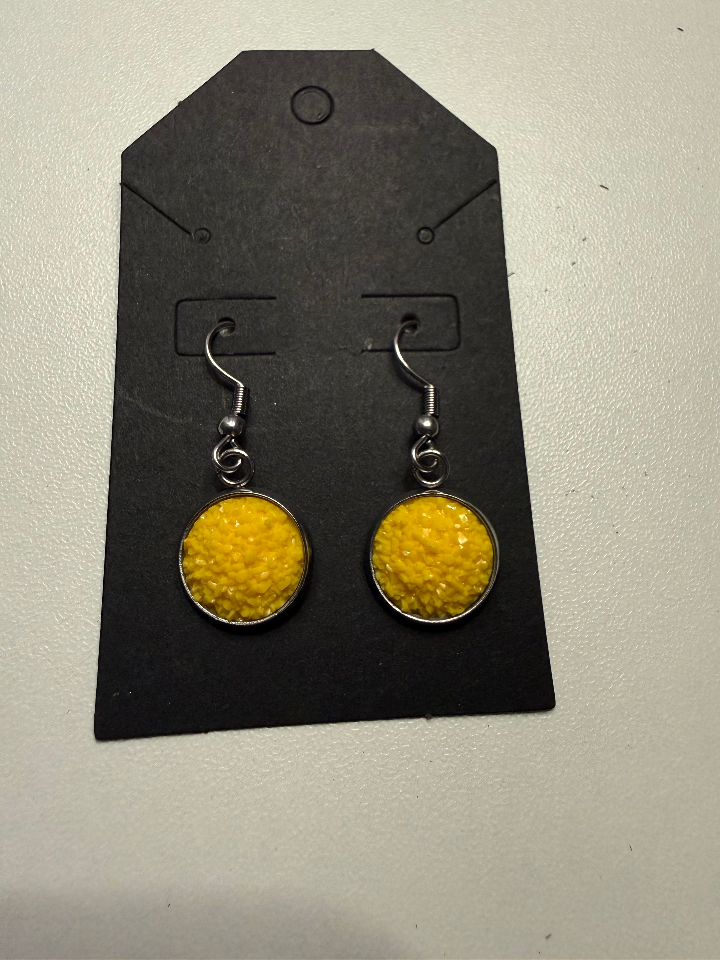 Druzy Dangle Earrings