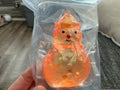Orange Glitter Frosty Squishy