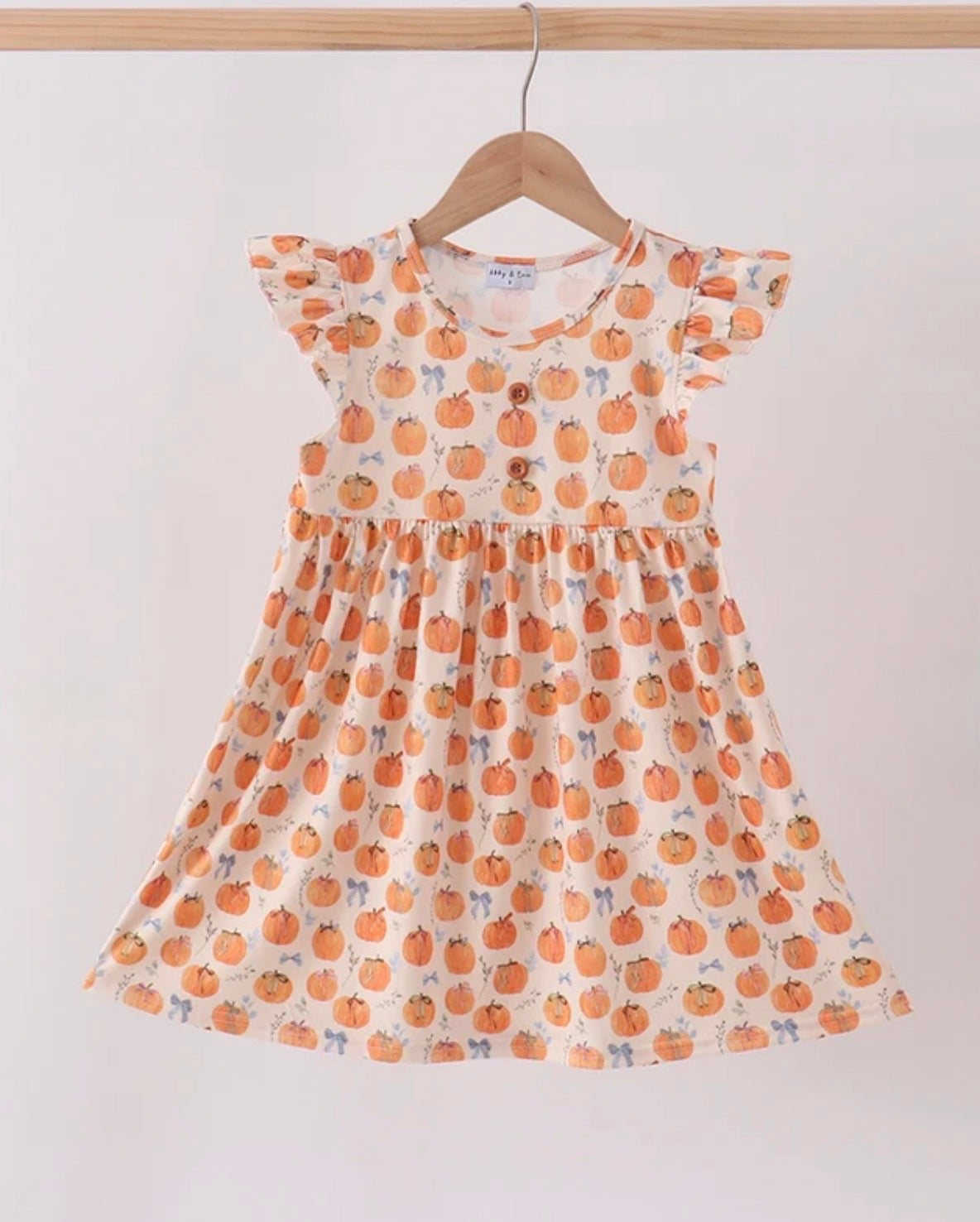 Pumpkin Bow Dress
