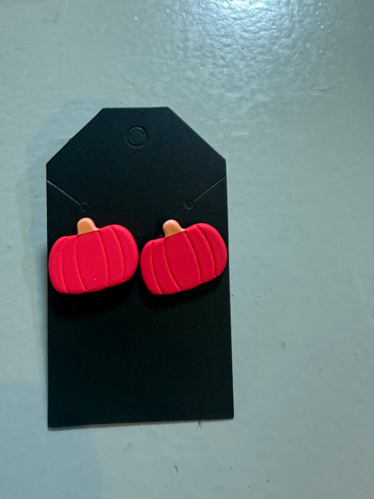 Cut Pumpkin Earrings