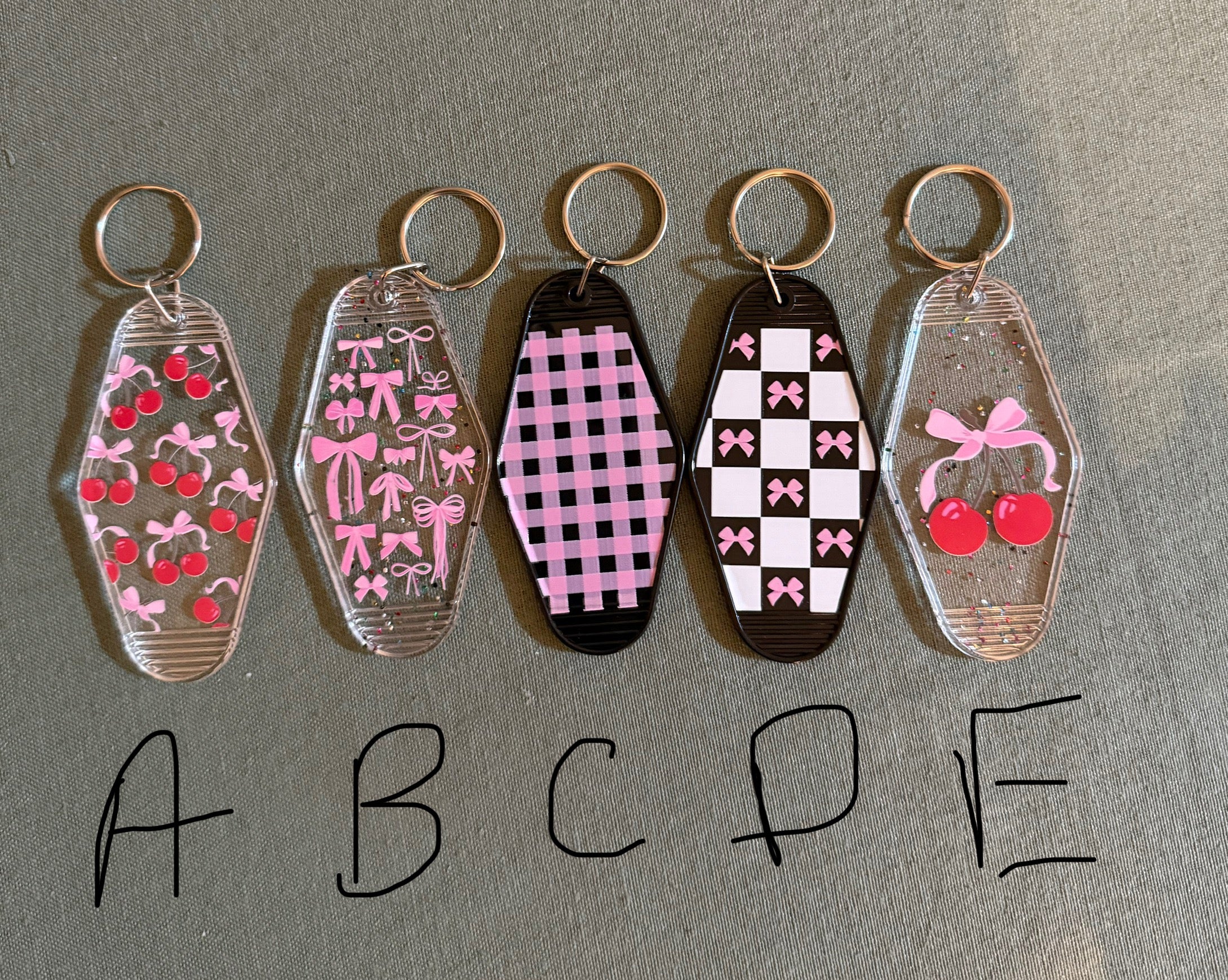 Plastic Keychains