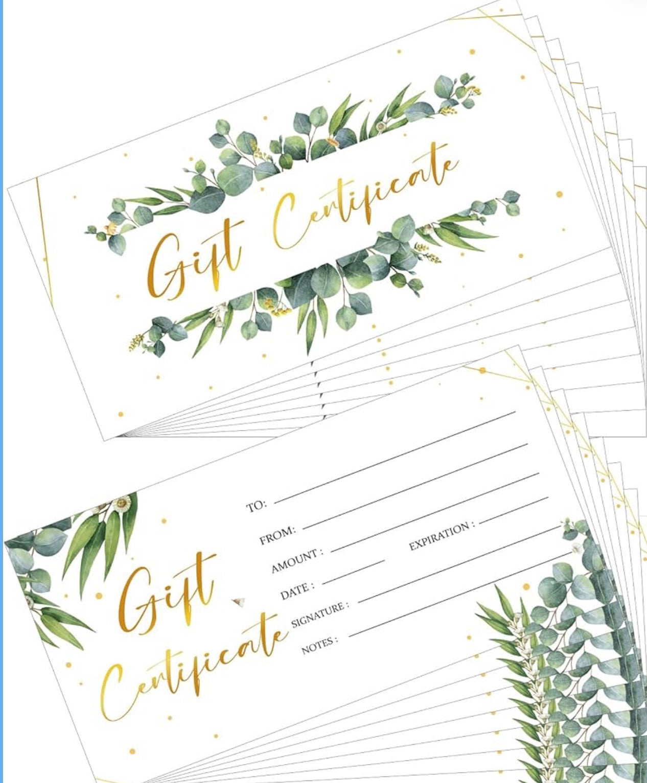Gift Certificate