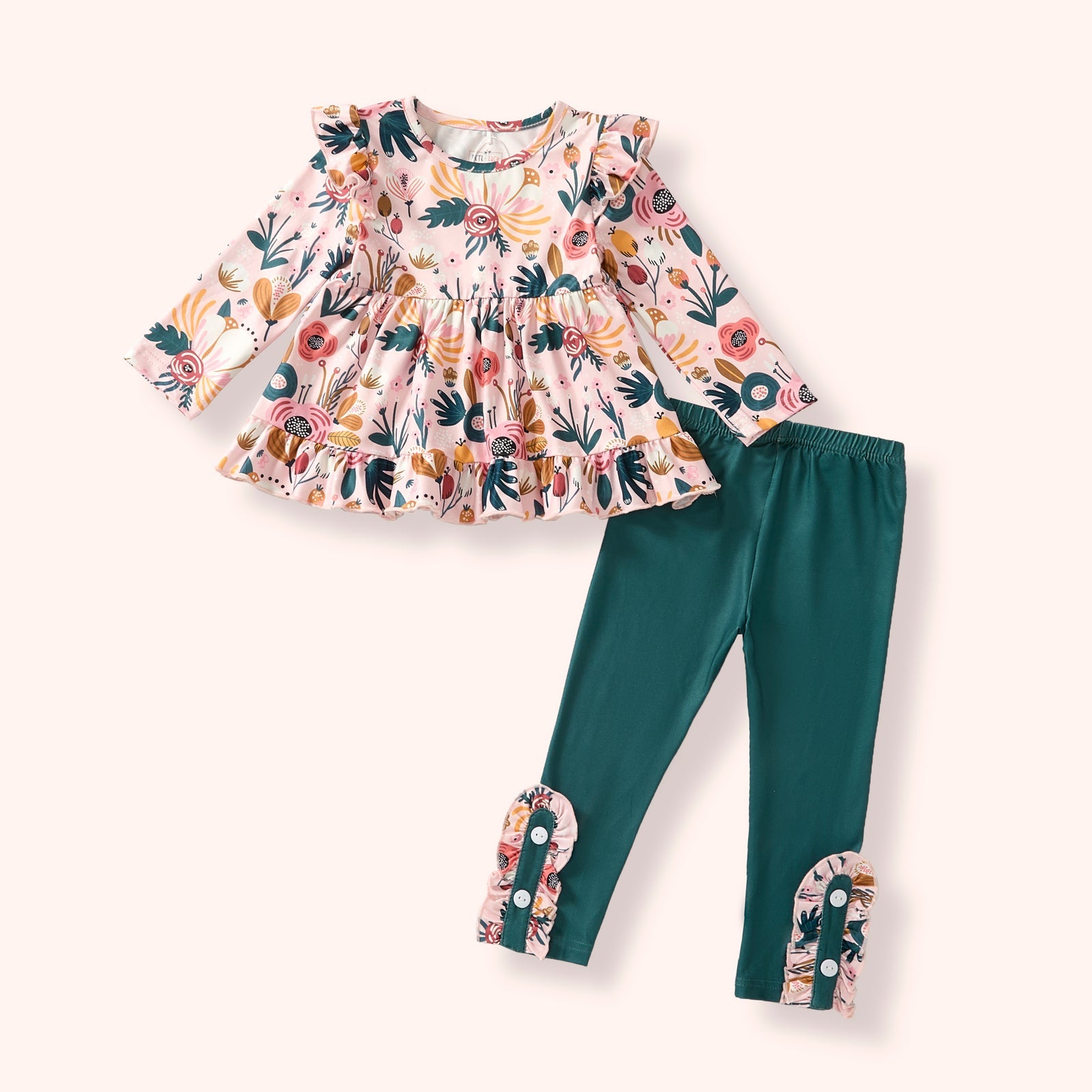 Cozy Botanicals- Pants Set